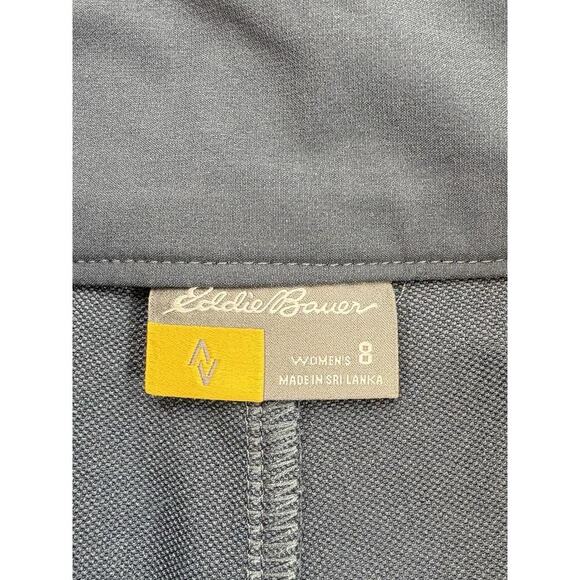 Eddie Bauer Women’s Hiking Pants Size 8 Storm Gray Blue Stretch Lightweight - Picture 8 of 13